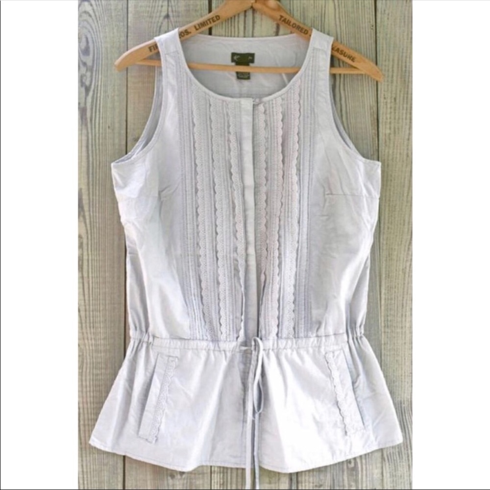 Sleeveless top sz L Anthropologie